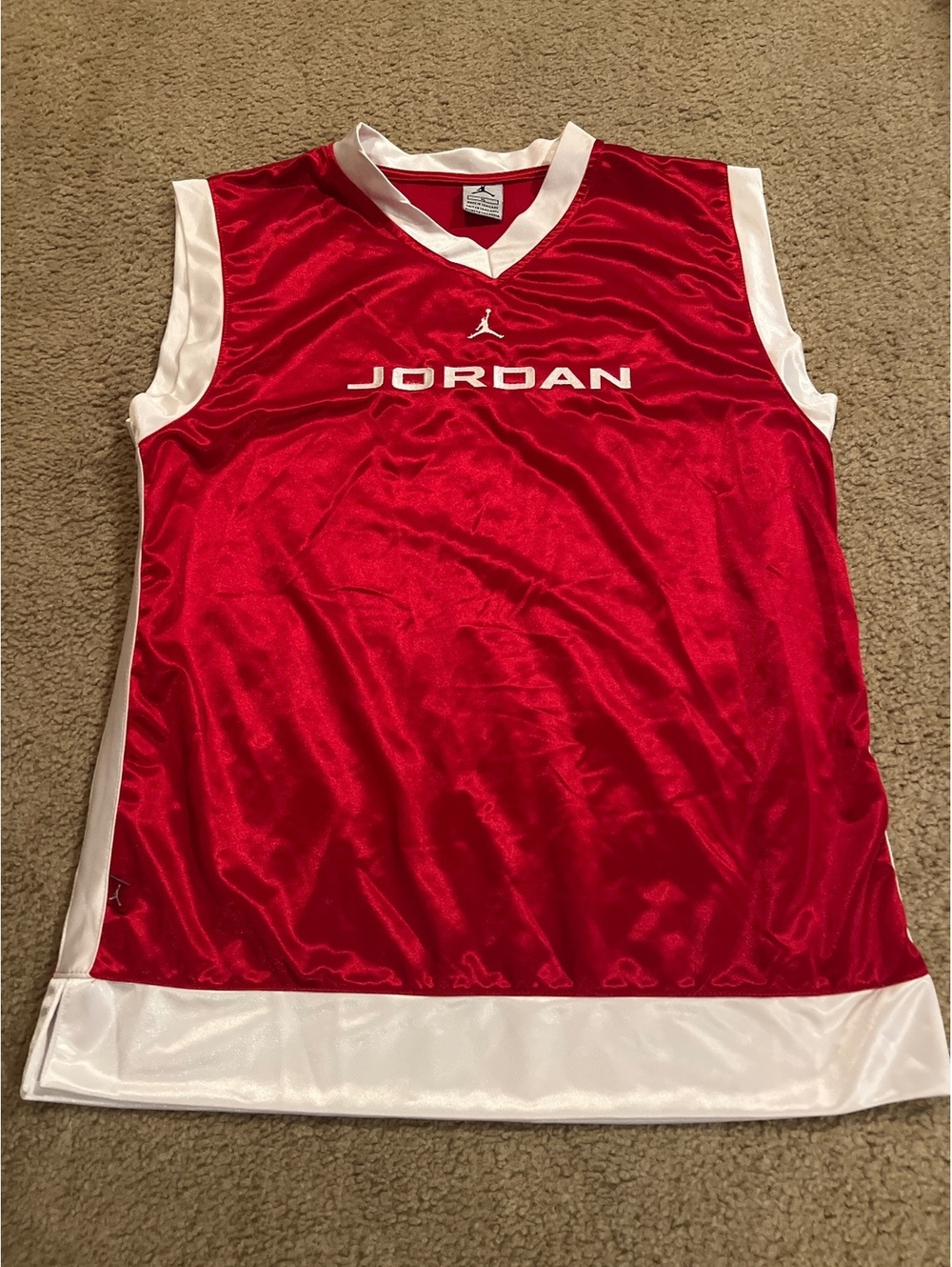 vintage jordan basketball jersey/tank top